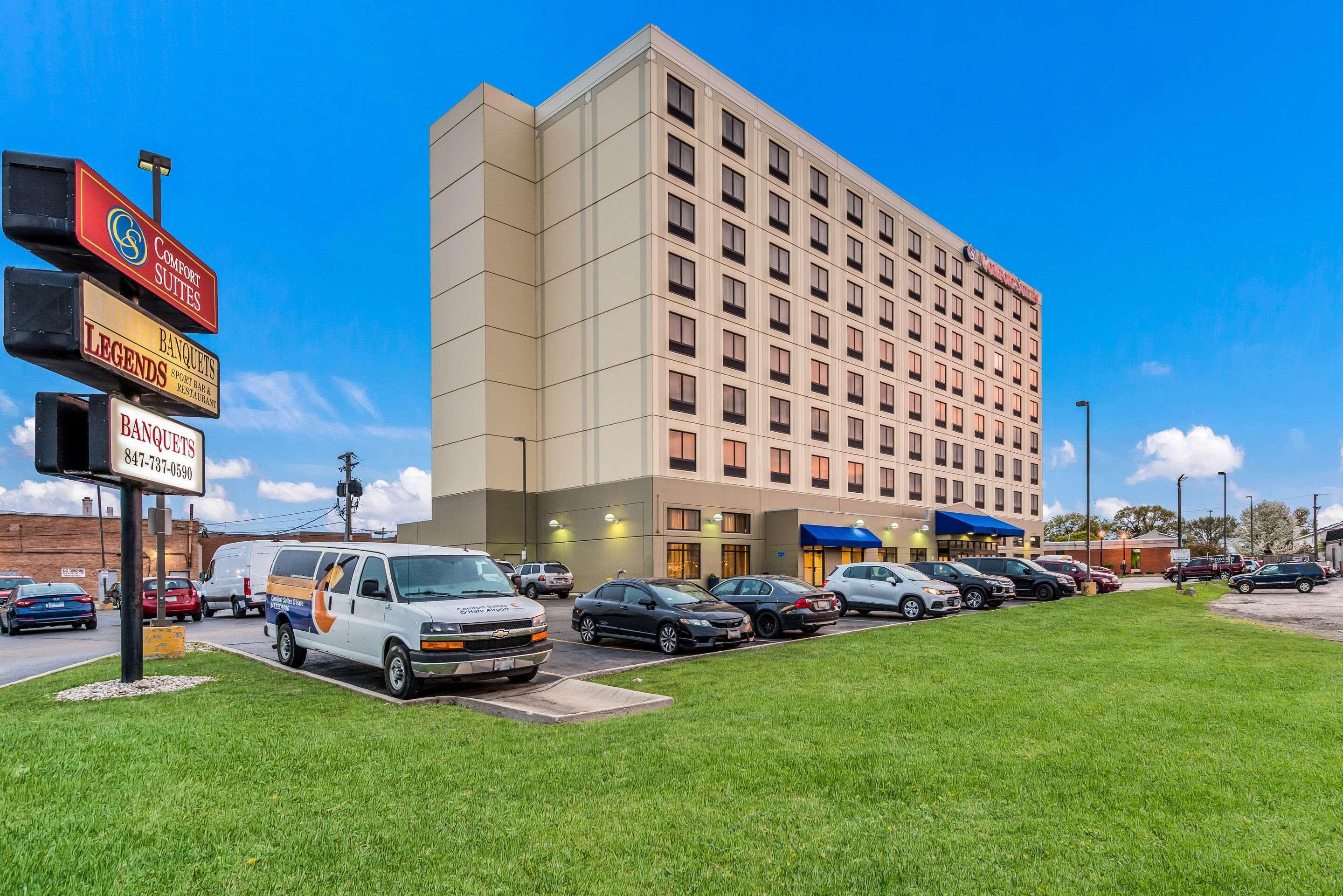 Comfort Suites Chicago O'Hare Airport Schiller Park Exterior photo